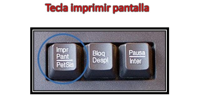 tecla imprimir pantalla en windows COMO HACER UNA CAPTURA DE PANTALLA EN (WINDOWS 7/8/10)