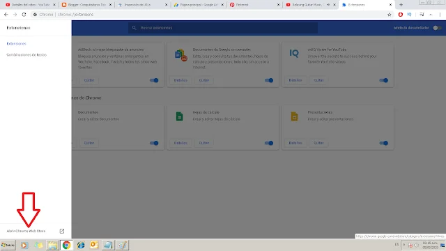 Tercer paso para saltar publicidad de acortadores en Google Chrome