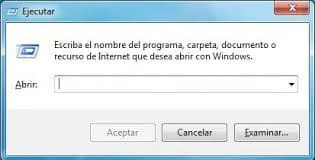 abrir la ventana ejecutar en Windows Presiona las teclas "Windows + R" para abrir la ventana "Ejecutar"