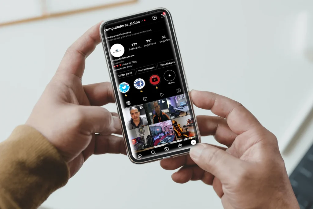 copiar link de Instagram en el celular