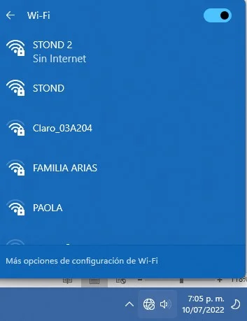 buscar redes disponibles wifi en mi pc CAMBIAR RED ETHERNET A WIFI EN WINDOWS 11