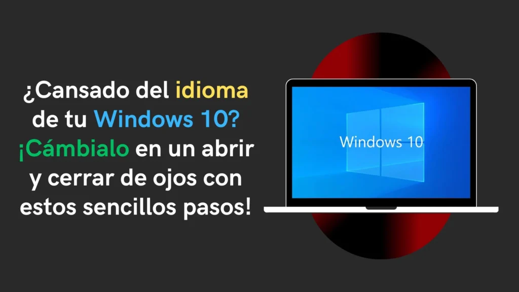 Si necesitas cambiar el idioma de tu Windows 10 de inglés a español, no te preocupes, es un proceso sencillo. Primero, ve a la sección "Configuración" y busca la opción "Hora e idioma". Luego, selecciona la pestaña "Idioma" y haz clic en "Agregar un idioma". Busca y selecciona el idioma español y haz clic en "Establecer como predeterminado". A continuación, reinicia tu computadora para que el cambio de idioma tenga efecto. Después de reiniciar, todo el contenido de tu sistema operativo, incluyendo los menús y las aplicaciones de Windows 10, se mostrará en español.