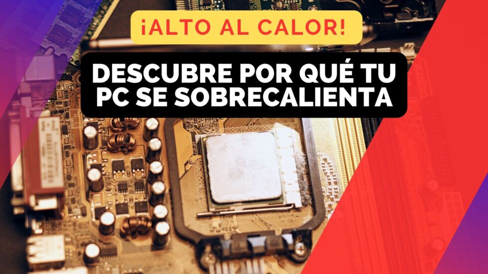 Descubre por qué tu PC se recalienta con frecuencia y cómo solucionarlo. Una imagen de una computadora con humo saliendo de ella y un ventilador girando rápidamente te muestra que tu equipo puede estar en peligro. Conoce las posibles causas del sobrecalentamiento, como programas que consumen muchos recursos, malware, obstrucciones en los ventiladores y mucho más. Obtén consejos útiles para mantener tu computadora en buen estado y prevenir daños permanentes en los componentes. ¡Mejora el rendimiento de tu PC y prolonga su vida útil!