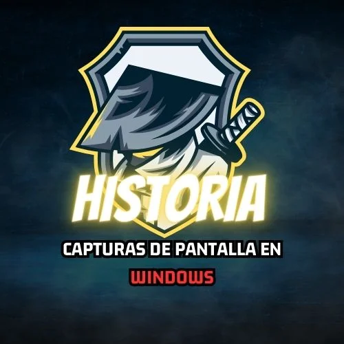 Evolución histórica de las capturas de pantalla en Windows, desde las primeras versiones hasta la actualidad.