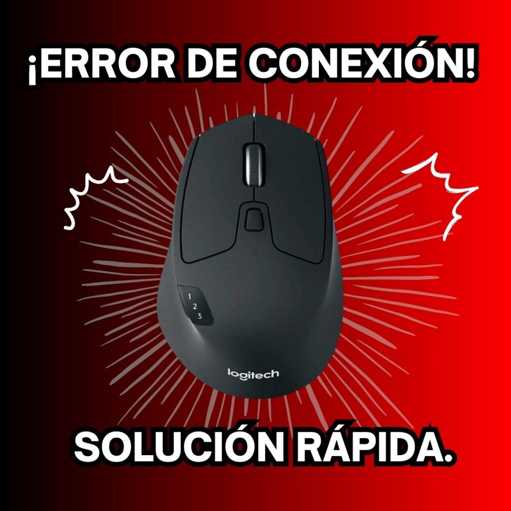 Supera el error de conexión del mouse Logitech M720 con estos simples pasos. ¡Solución rápida para un rendimiento sin interrupciones!