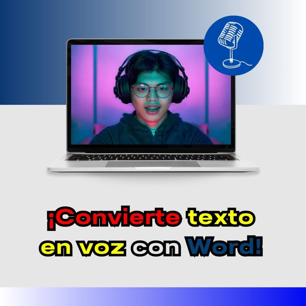 Transforma texto en audio fácilmente con Word.