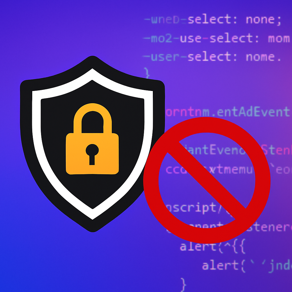 ómo evitar que copien el texto en Divi WordPress imagen de seguridad
