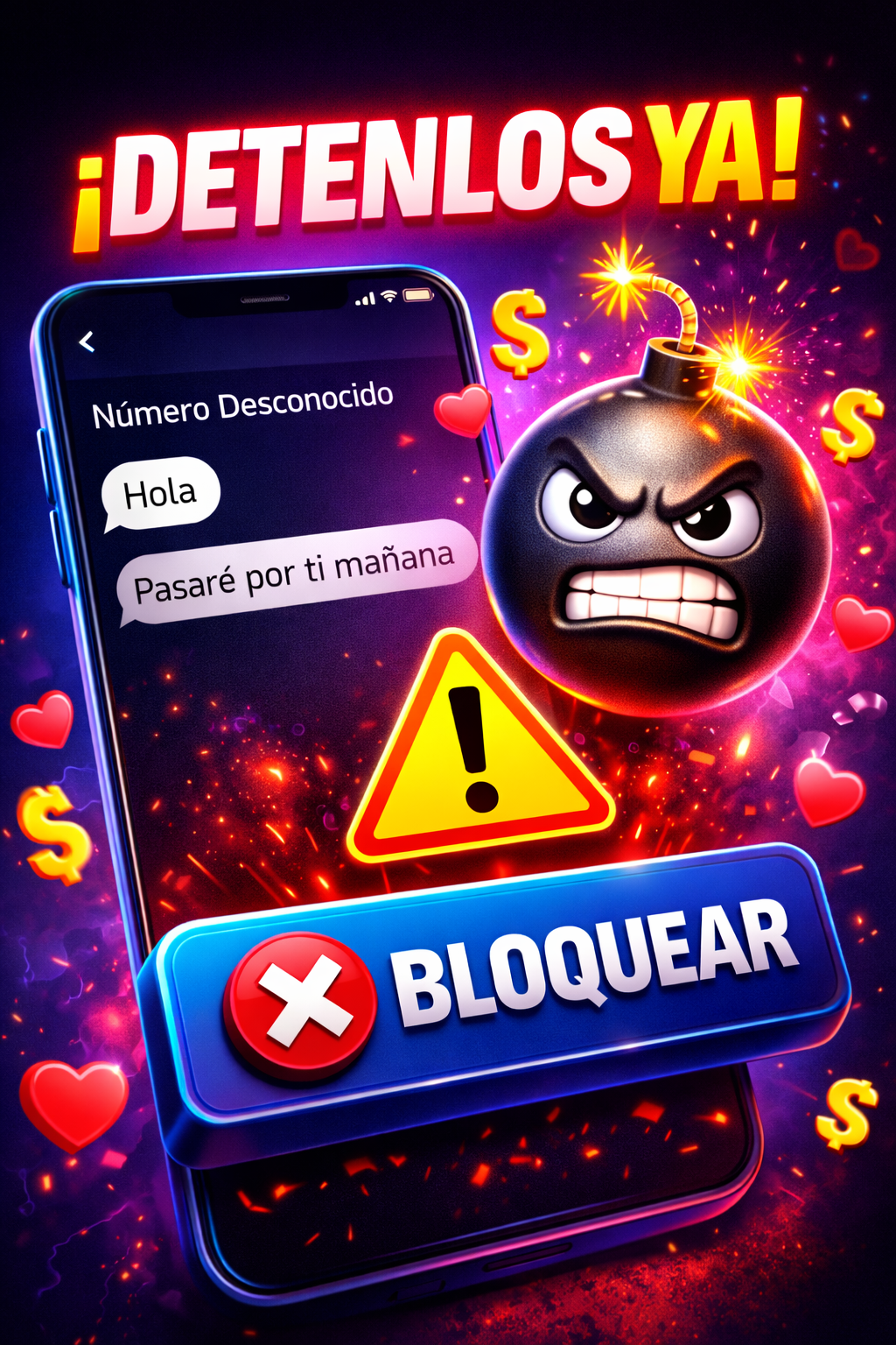 Bloquear mensajes de texto