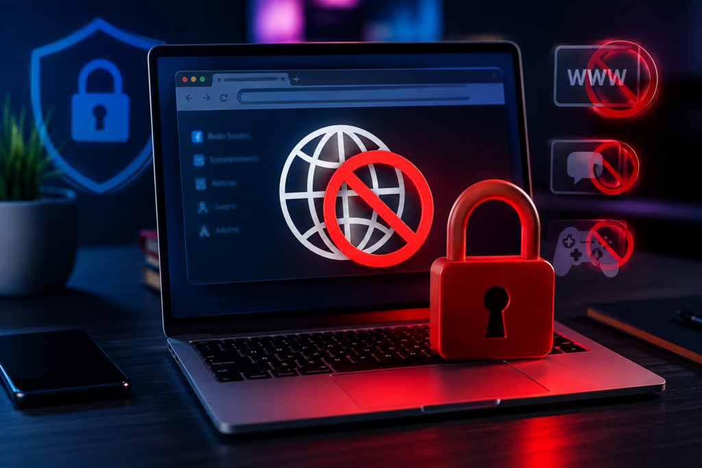 Cómo bloquear páginas de Internet en un computador