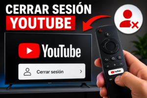Tutorial para cerrar sesión de YouTube en Smart TV y eliminar una cuenta del televisor fácilmente