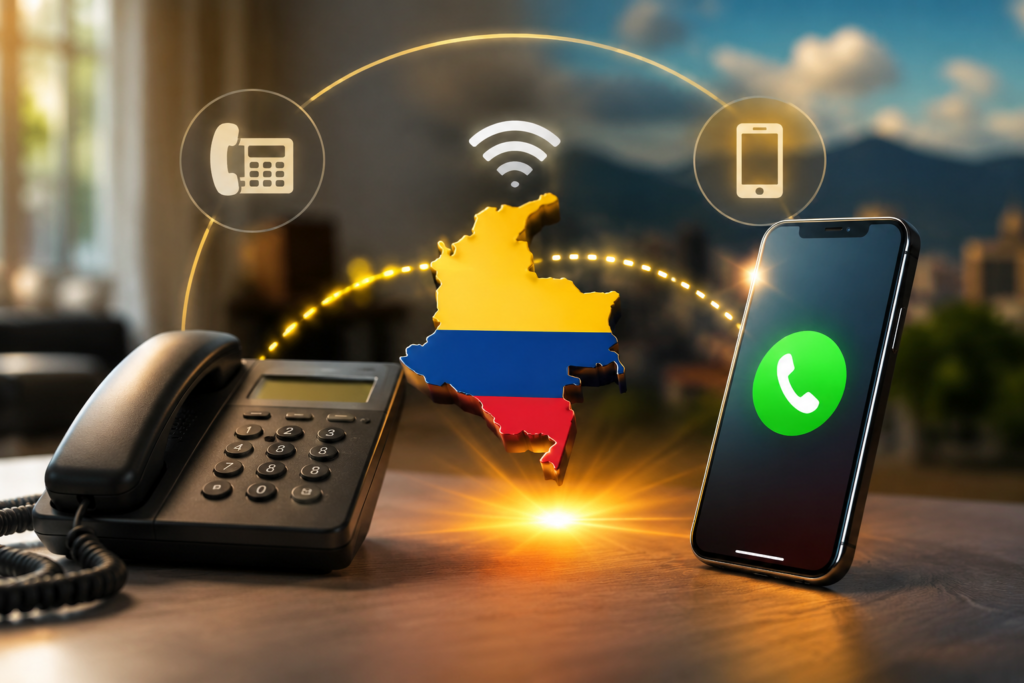 Cómo llamar de teléfono fijo a celular en Colombia con la nueva marcación nacional