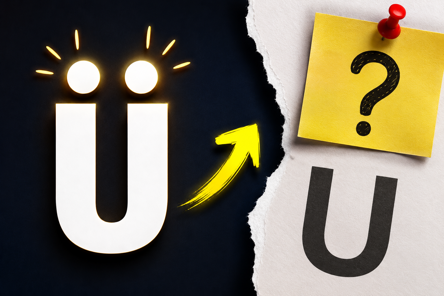 Cómo poner los dos puntos sobre la U