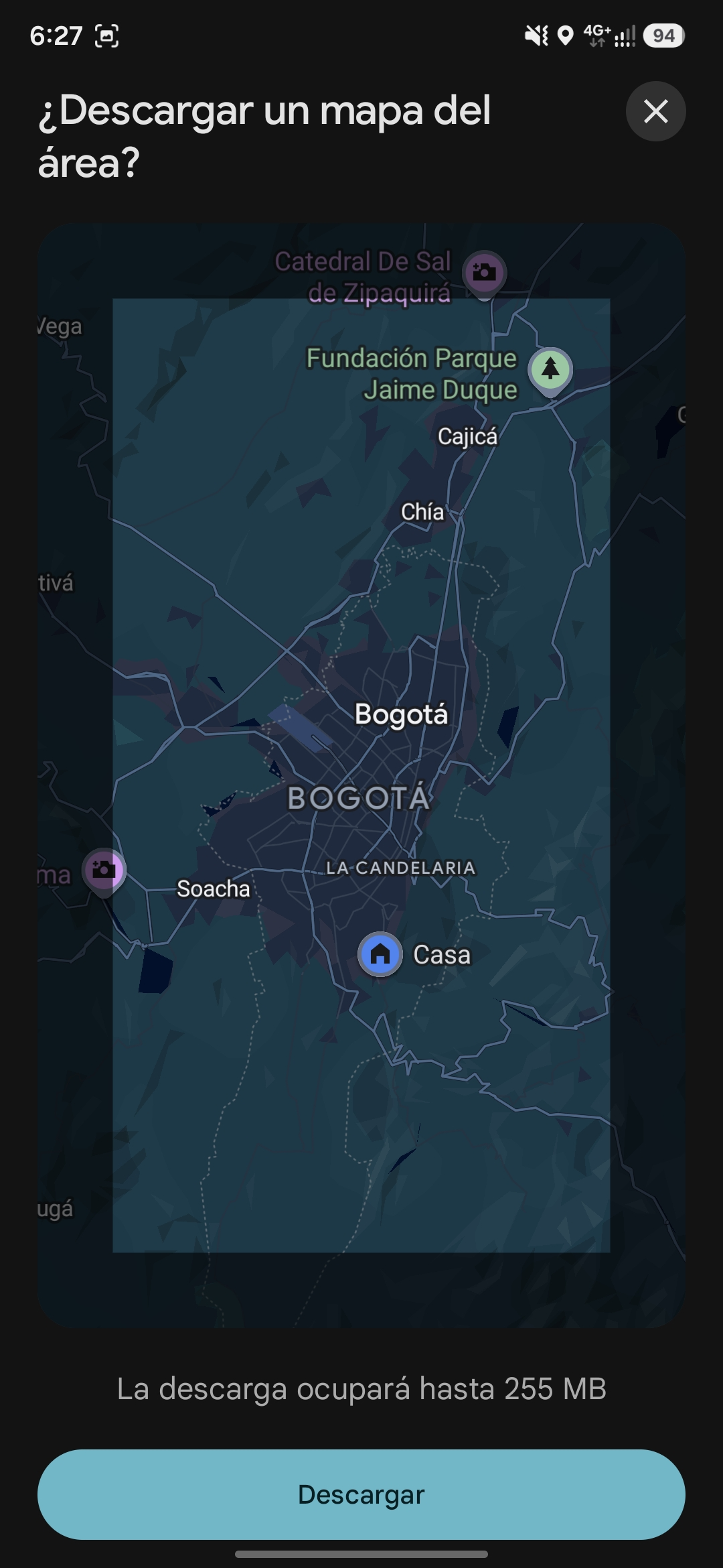 Selecciona tu propio mapa en Google Maps